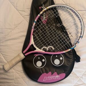 Toddler Tennis Racket - Pink and White